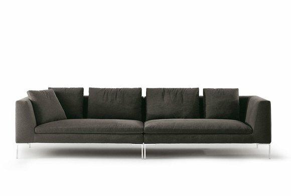 XXL Big Sofa Viersitzer Stoff Couch Luxus Design Couchen 4 Sitzplatz Textil Neu