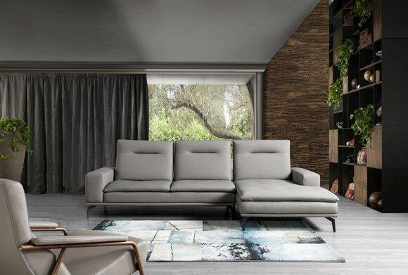 Eck Sofa Couch Polster Sitz Garnitur Leder Couchen Sofas Designer