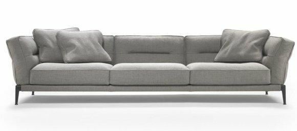 XXL Big Sofa Fünfsitzer Stoff Couch Luxus Design Couchen 5 Sitzplatz Textil Neu