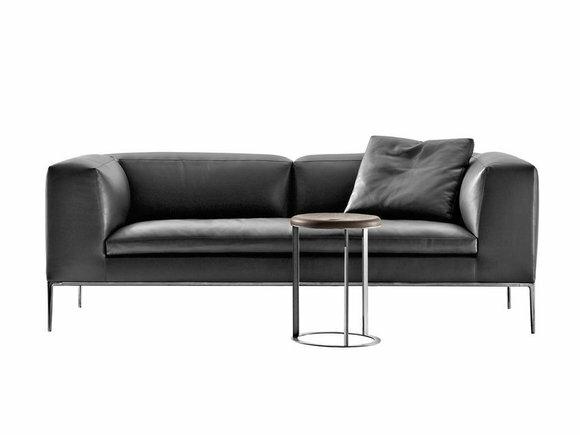 Dreisitzer Couch Design Sofa Moderne 3er Sitz Sofas Zimmer Möbel Schwarz