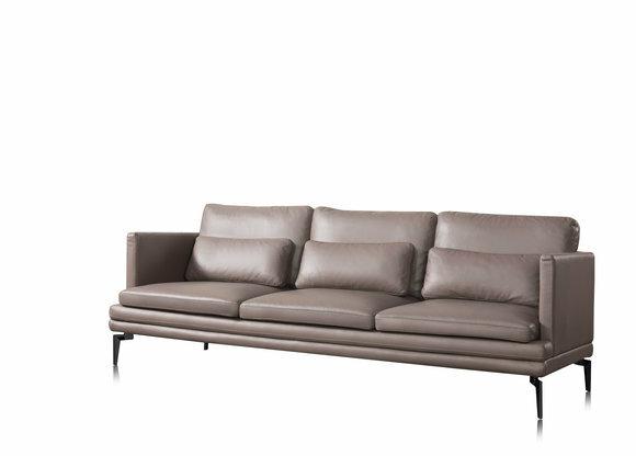 Sofa Dreisitzer Polster Couch Design Sitz Zimmer Möbel Moderne Leder 3er