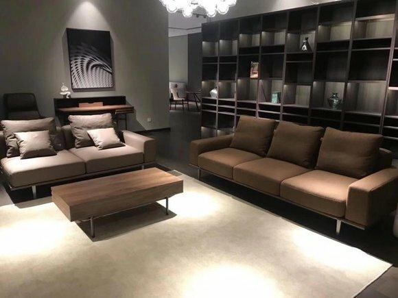 Luxus Edelstahl Leder Couch Polster Sitz 3+2 Set Garnitur Sofa Neu Wohnzimmer