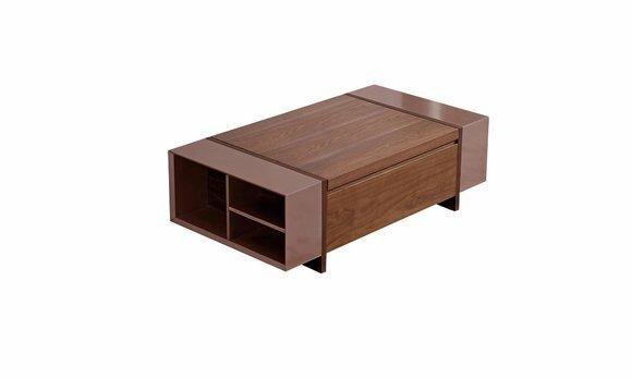 Rechteckiger Design Couchtisch Sofa Polster Beistelltisch Tisch Wohnzimmer