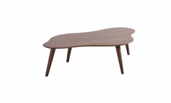Abstrakter Tisch Design Luxus Wohnzimmer Couchtische Tische Holz Sofa