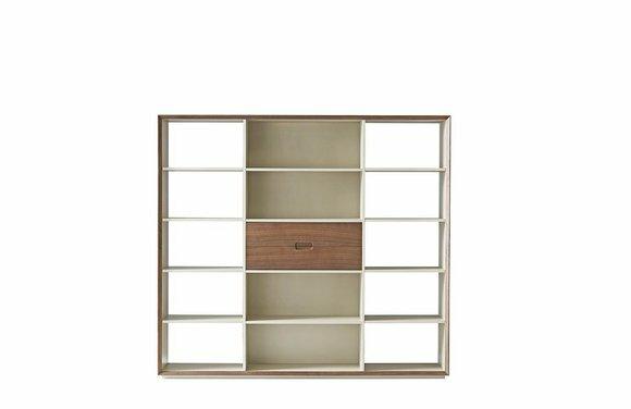 Wandregal Regal Klassisch Bücherschrank Bücherregal Wohnwand Wohnzimmer