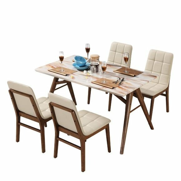 Marmor Ess Tisch Designer Wohn Zimmer Tische Holz Küche Italienische