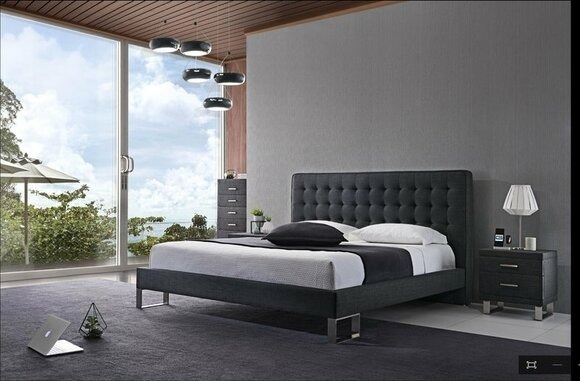 Bett Polster Design Luxus Doppel Hotel Betten Schlaf Zimmer Leder Luxus
