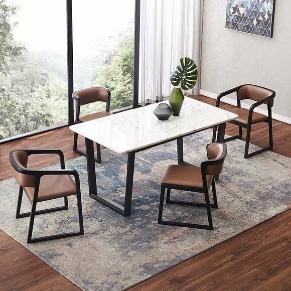 Ess Tisch Designer Italienische Möbel Holz Tisch Wohn Zimmer Neu