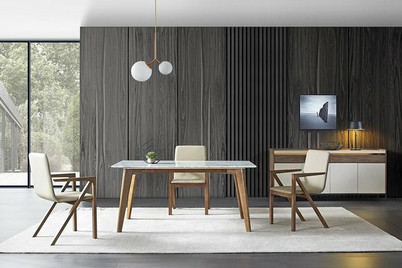 Ess Zimmer Holz Tisch Design Wohn Set Garnitur Set Italienische Möbel