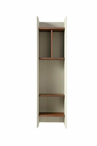 Regal Wand Aufhänge Regale CD DVD Rack Design Holz Wohnzimmer