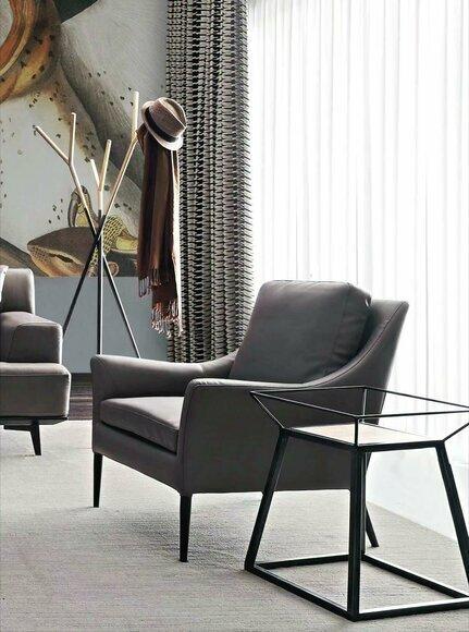 Sessel Clubsessel Loungesessel Bar Sessel Leder Sofa Design Neu