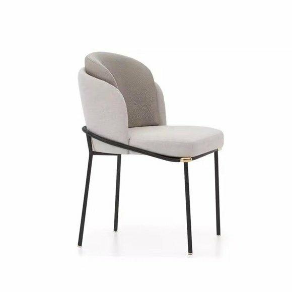 Sessel Metall Design Sitz Relax Luxus Zimmer Warte Neu Club Polster Stuhl