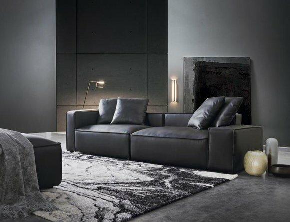 Dreisitzer Couch Polster Design Sofa Moderne 3er Sitz Zimmer Möbel