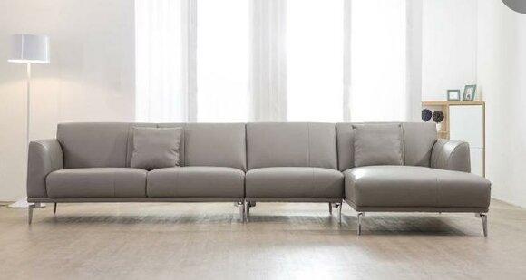 Sofa Ecksofa Eckcouch Couch Polster Sofas Couchen Leder Garnitur Eck