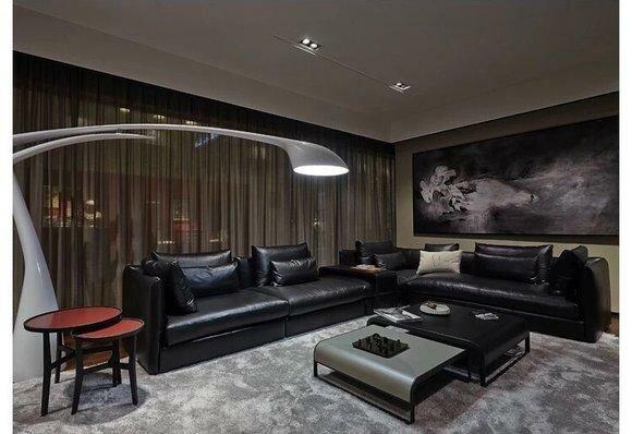 Echt Leder Sofa Couch Polster Sitz Garnitur Wohn Landschaft Sofas Couchen