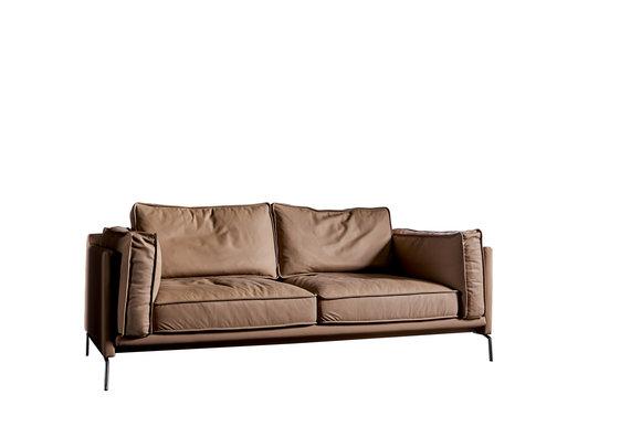 Zweisitzer Couch Polster Design Sofa 2er Sitz Sofas Zimmer Möbel Moderne