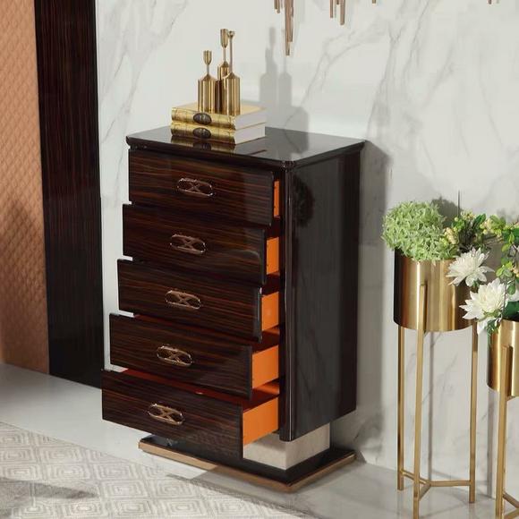 Designer Hoch Schrank Kommode Kommoden Luxus Schränke Side Low