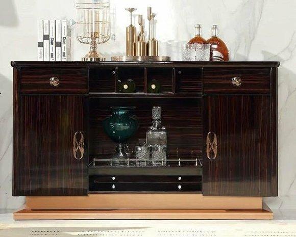 Hoch Schrank Kommode Side Low Board Kommoden Designer Edel Holz