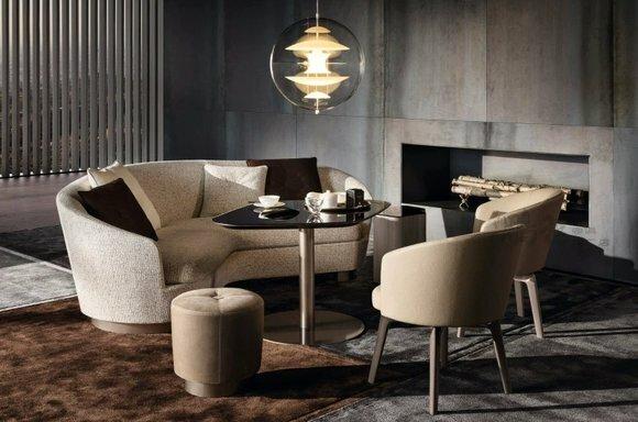 Design Sofa Couch Polster Sitz Garnitur Samt 3+1+1 Tisch Hocker Set Komplett Neu