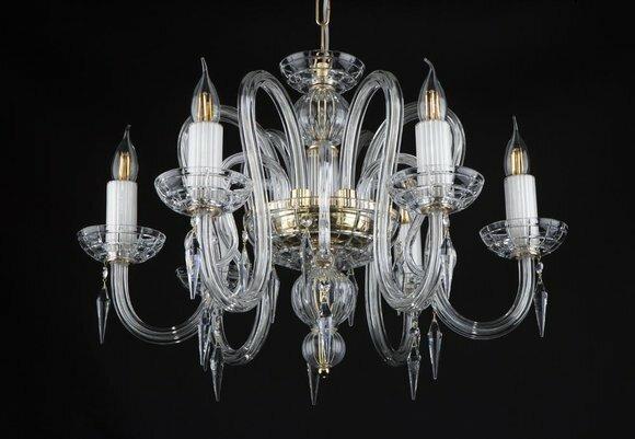Kronleuchter Kristall Luster Leuchte Bohemia Lampe Deckenleuchte
