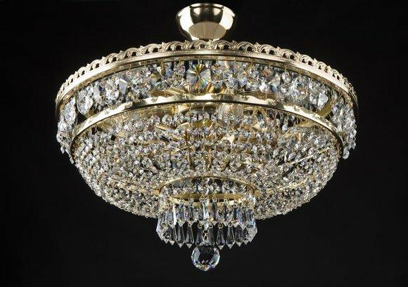 Kronleuchter Leuchte Deckenleuchte Hängeleuchte Lampe Kristall Luster