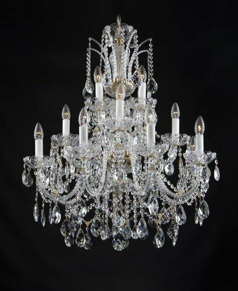 Bohemia Kronleuchter Leuchte Lampe Luster Kristall Lampen