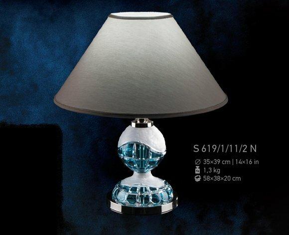 Tischleuchte Antik Stil Kronleuchte Lampe Leuchte Lampen Kristall Tisch