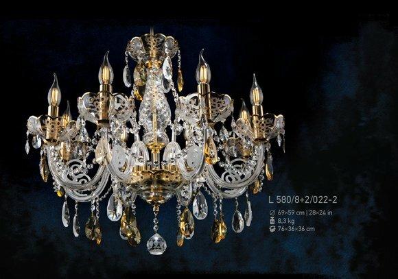 Kristall Leuchte Decken Luster Kronleuchter Lampe Leuchte Bohemia