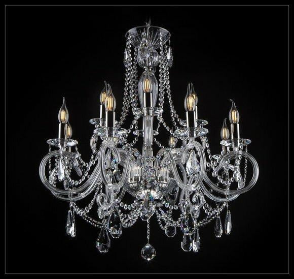 Bohemia Moderner Kronleuchter Leuchte Decken Lampe Leuchte