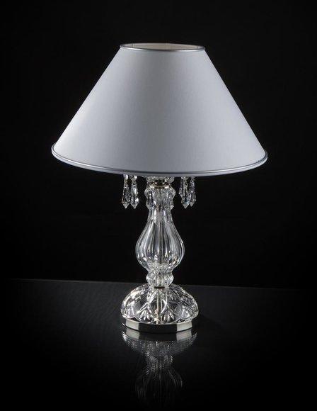Tischleuchte Tisch Lampe Kronleuchte Kristall Antik Stil Leuchte Lampen