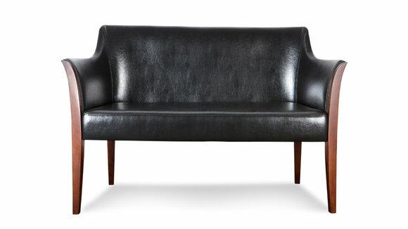 Sofa Couch Design Couch Polster Leder Modern Zweisitzer Sitzer Bank