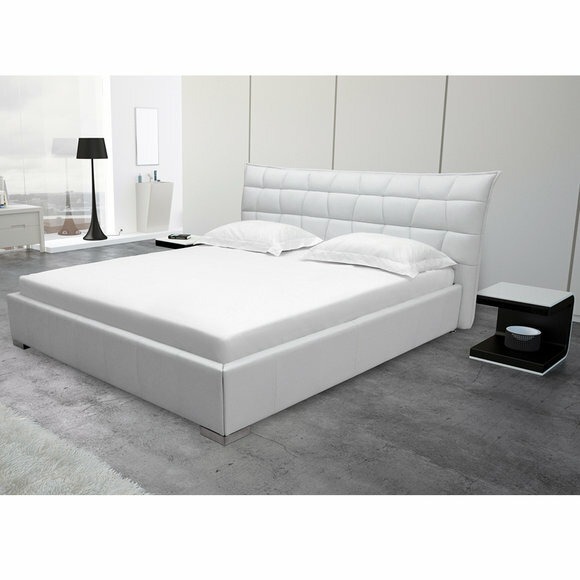 Leder Design Bett Doppel Betten Luxus Ehe Modernes Hotel Gestell Schlaf