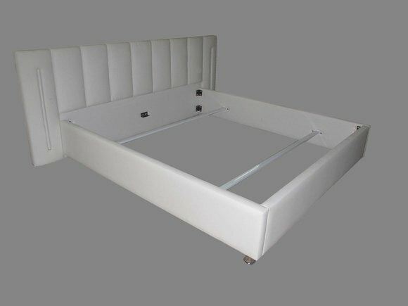 Leder Design Bett Doppel Betten Ehe Modernes Hotel Gestell Schlaf Zimmer