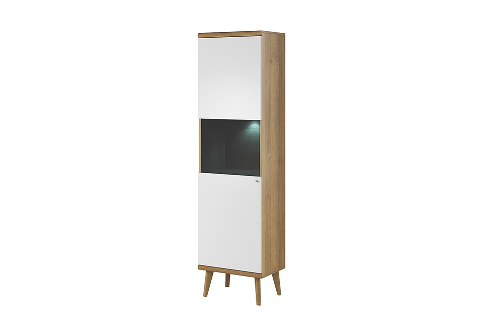 Vitrine Schrank Kommode Glas Regal Vitrinen Regale Holz Wohnzimmer