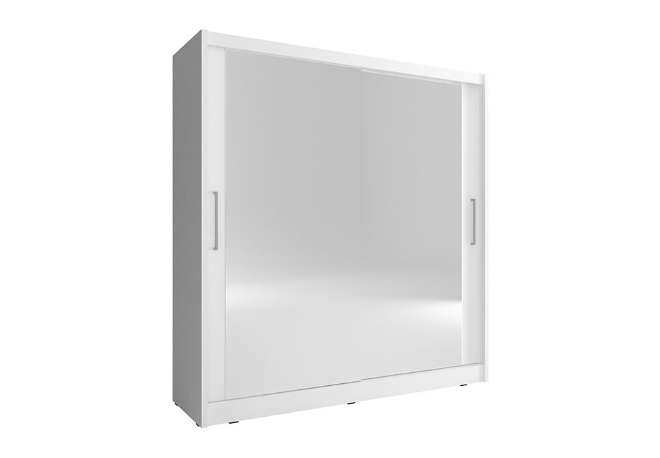 Schlafzimmer Spiegel Schwebe Türen Schrank 200cm Kleider Schränke