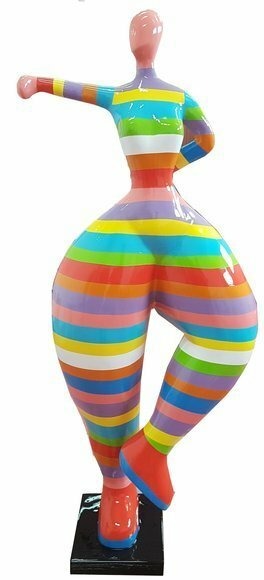 Abstrakte Deko Figur Statue Skulptur 85 cm FIguren Statuen Skulpturen