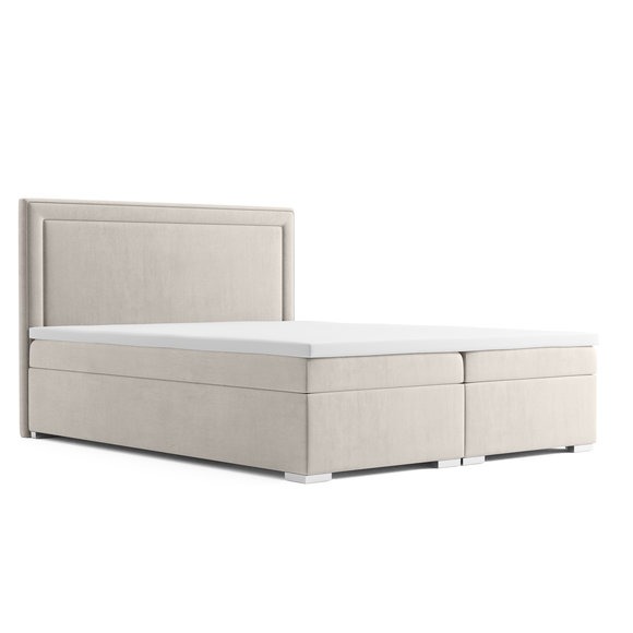 Boxspring Bett Hotel Doppel Luxus Betten Polster Deko Bettkasten Funktion