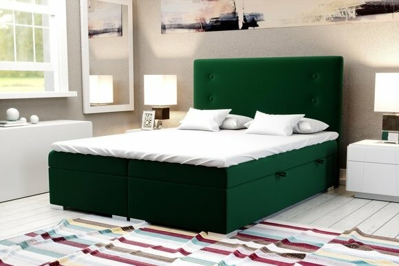 Boxspring Bett Hotel Doppel Komplett Set Matratze Topper Betten Funktion