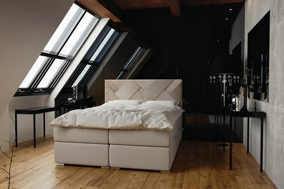 Boxspring Bett Hotel Doppel Luxus Betten Polster Bettkasten Funktion