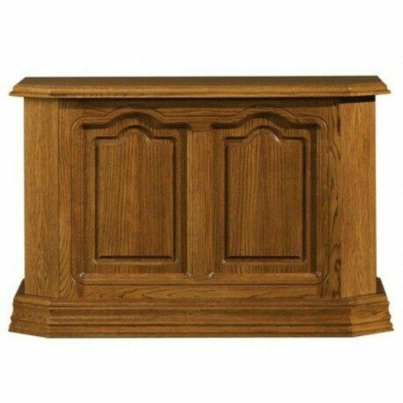 Konsolentisch Braun Holz Schublade und Regal Beistelltisch Anrichte