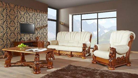 Sofa 3 Sitzer Sitz Klassischer Wohnlandschaft Sofas Couchen Polster Neu