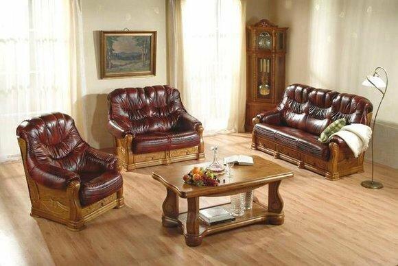 Sofagarnitur 3+2+1 Sitzer Klassischer Wohnlandschaft Couchen Sofas Polster