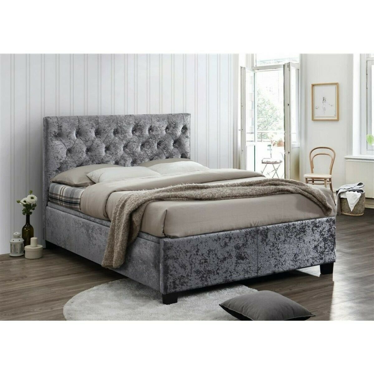 Luxus Schlafzimmer Bett Polster Design Luxus Doppel Hotel Chesterfield Betten