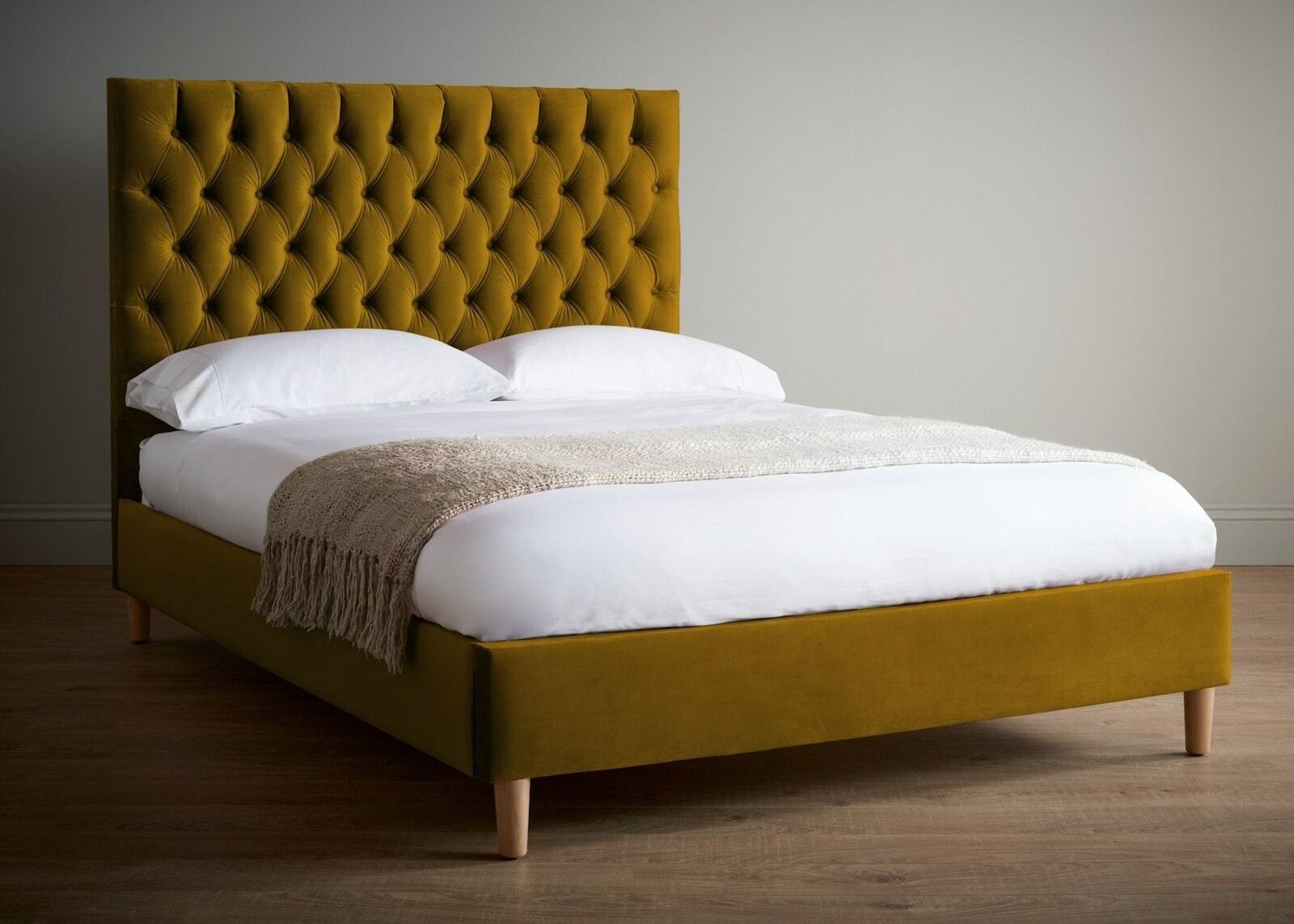 Chesterfield Design Polster Englisches 140/160/180x200 Betten Doppelbett