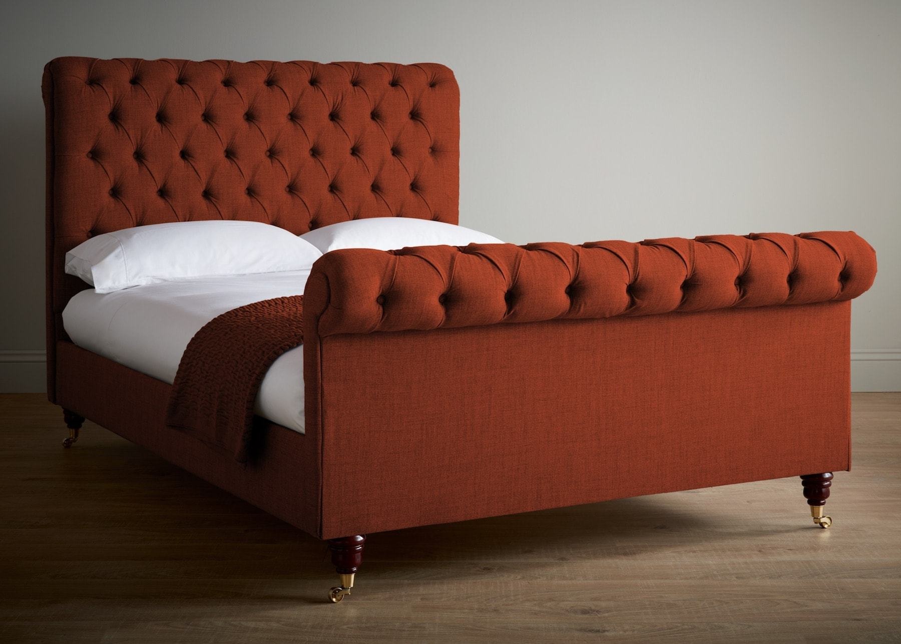 Bett Polster Design Luxus Doppel Hotel Chesterfield Betten Schlaf Zimmer