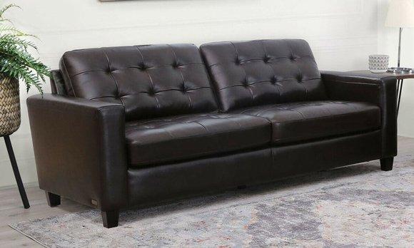 Chesterfield 3 Sitzer Sofa Ledersofa Couch Garnitur Polster Sitz 3er Sofas Neu