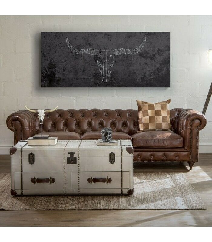 Englische Chesterfield Couch Leder Sofa Couchen Sofas Dreisitzer