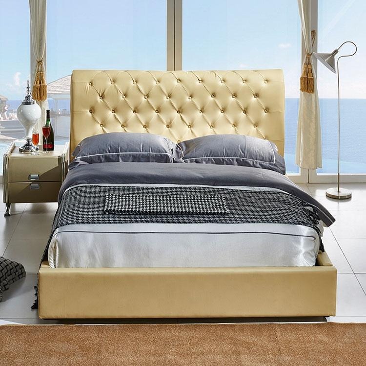 Chesterfield Design Betten Bett Englisches Schlafzimmer 180x200cm Textil