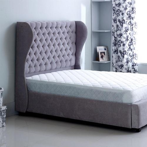 Designer Chesterfield Schlafzimmer Bett Textil Leder Polster 140/160/180/200 cm