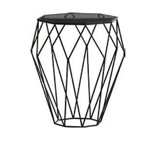 Luxus Metall Edelstahl Glas Rund Beistelltisch Designer Wohnzimmer